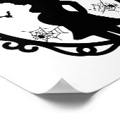 Poster Costume De Sorcière Enceinte D'Halloween Et De Sor (Coin)