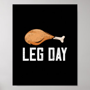 Poster Costume de Thanksgiving Jour de jambes Pèlerin Jou