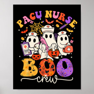 Poster Costume d'équipage Boo Drôle Nourriture Fantôme Ha