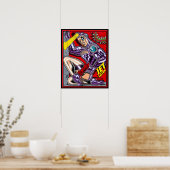 Poster Costume d'exploration Jet Latex™/caoutchouc (Cuisine)