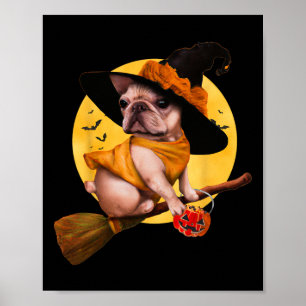 Poster Costume d'Halloween Bulldog Hommes Femmes Chien 1