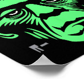 Poster Costume d'Halloween monstre Frankenstein (Coin)