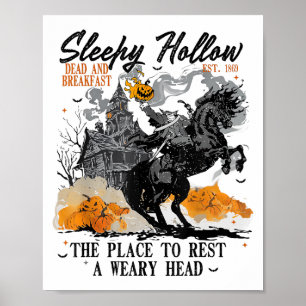Poster Costume d'Halloween Sleepy Hollow sans tête