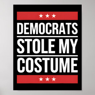 Poster Costume d'Halloween Trump 2025