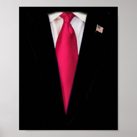 Poster Costume d'Halloween Trump pour enfants (Devant)