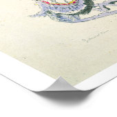 Poster Costume d'opéra, de la collection Menus Plaisirs, (Coin)