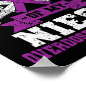 Poster Costume du mois de sensibilisation à la surdose de (Coin)