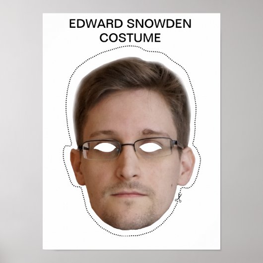 Poster Costume Edward Snowden (Devant)
