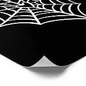 Poster Costume Éffrayant Halloween Heart Spider Web (Coin)