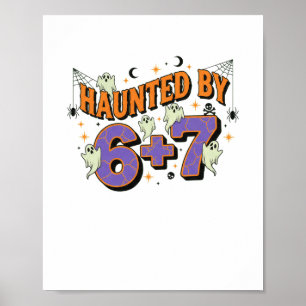Poster Costume Halloween 67 Meme Hanté