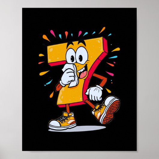 Poster Costume Halloween drôle malade 67 sept meme ensorc (Devant)