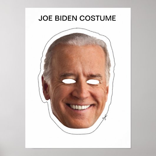 Poster Costume Joe Biden (Devant)