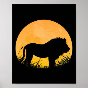 Poster Costume Lion Easy Halloween en tenue Lionet Cub lu