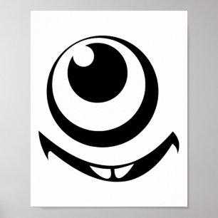 Poster Costume Monstre Oeil Facile Idées Costume Hallowe