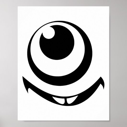 Poster Costume Monstre Oeil Facile Idées Costume Hallowe (Devant)