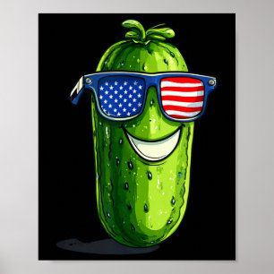Poster Costume Patriotique Sungles Pickle Pour Pickle Amu