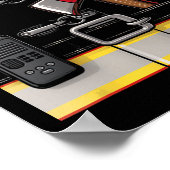 Poster Costume pompier pompier Uniforme Ax Radio Hall (Coin)