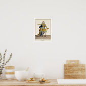 Poster Costume pour Apollo dans l'opéra 'Phaethon', engra (Cuisine)