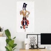 Poster Costume pour Nijinsky dans le ballet (Bureau à domicile)