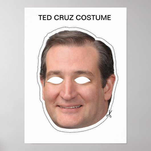 Poster Costume Ted Cruz (Devant)