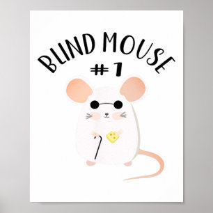 Poster Costume trois souris aveugle - Halloween Matching 