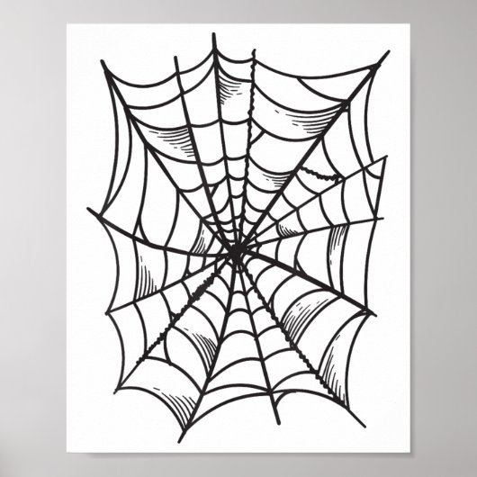 Poster Costume Web Spider And Spider _ Halloween Easy Gif (Devant)