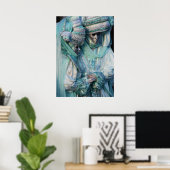 Poster Costumes de couple costumés (Bureau à domicile)