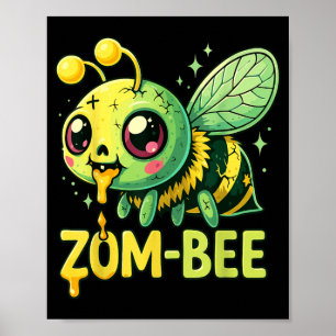Poster Costumes de Halloween de bébé abeille zombie Zom-B