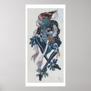 Poster Costumez la conception pour le Pageboy de la fée