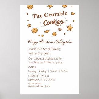 Poster Cosy Cookie Delties