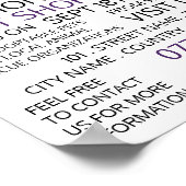 Poster Cosy Dog, Pet Adoption Evénement Publicité (Coin)