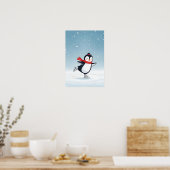 Poster Cosy hiver Penguin Nursering Art (Cuisine)