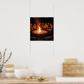 Poster Cosy Pompe Extérieure (Cuisine)