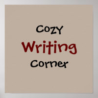Poster Cosy Writing Corner