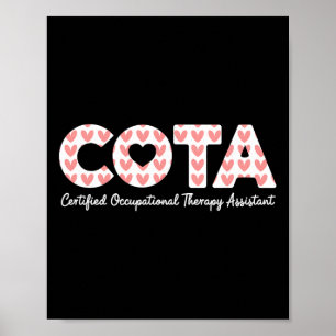 Poster Cota ergothérapeute certifié Istant Valenti
