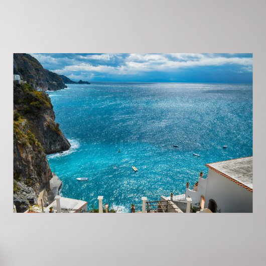 Poster Côte Amalfi (Devant)