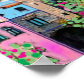 Poster Côte amalfitaine d'Italie Art numérique traditionn (Coin)