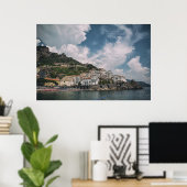 Poster Côte amalfitaine en Italie (Bureau à domicile)
