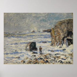 Poster Côte bretonne de Maufra