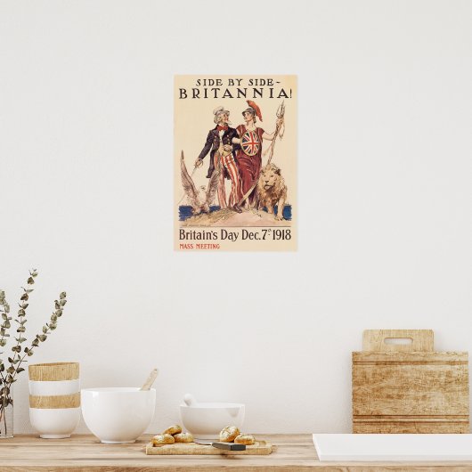 Poster Côté Britannia (Cuisine)