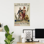 Poster Côté Britannia (Bureau à domicile)