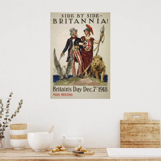 Poster Côté Britannia (Cuisine)