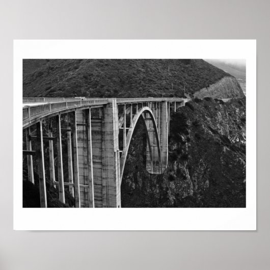 Poster Côte californienne (Devant)