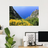 Poster Côte colorée (Bureau à domicile)