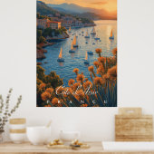 Poster Côte d’Azur, France (Cuisine)