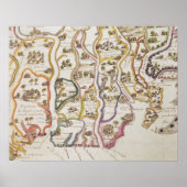 Poster Côte d'Afrique et fleuve Gambie | 1622 (Devant)