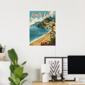 Poster Côte d'Amalfi (Bureau à domicile)