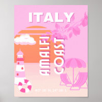 Côte d'Amalfi, Art de Voyage, Voyage à Preppy, Ros