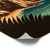 Poster Côte d'Amalfi Vintage (Coin)