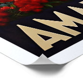 Poster Côte d'Amalfi - Vues époustouflantes sur la côte i (Coin)